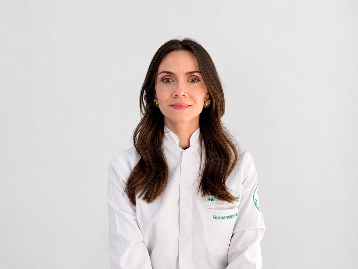 Fisioterapeuta Williane Ezequiel na clínica Podium Fisioterapia